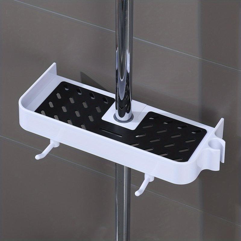 Bathroom Shower Shelf with Hooks and Shower Rack