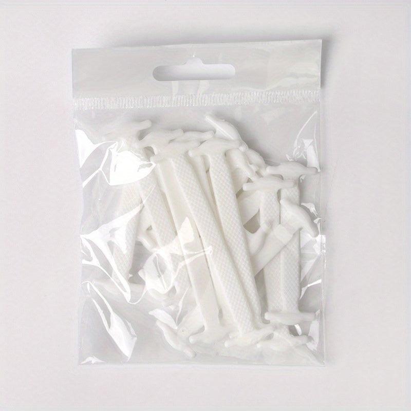 16pcs Silicone No Tie Shoelaces for Kids & Adults - Quick Shoe Lace