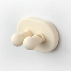 2pcs Silicone Toothbrush Holder Hook Wall Mounted Adhesive Utility Decoration