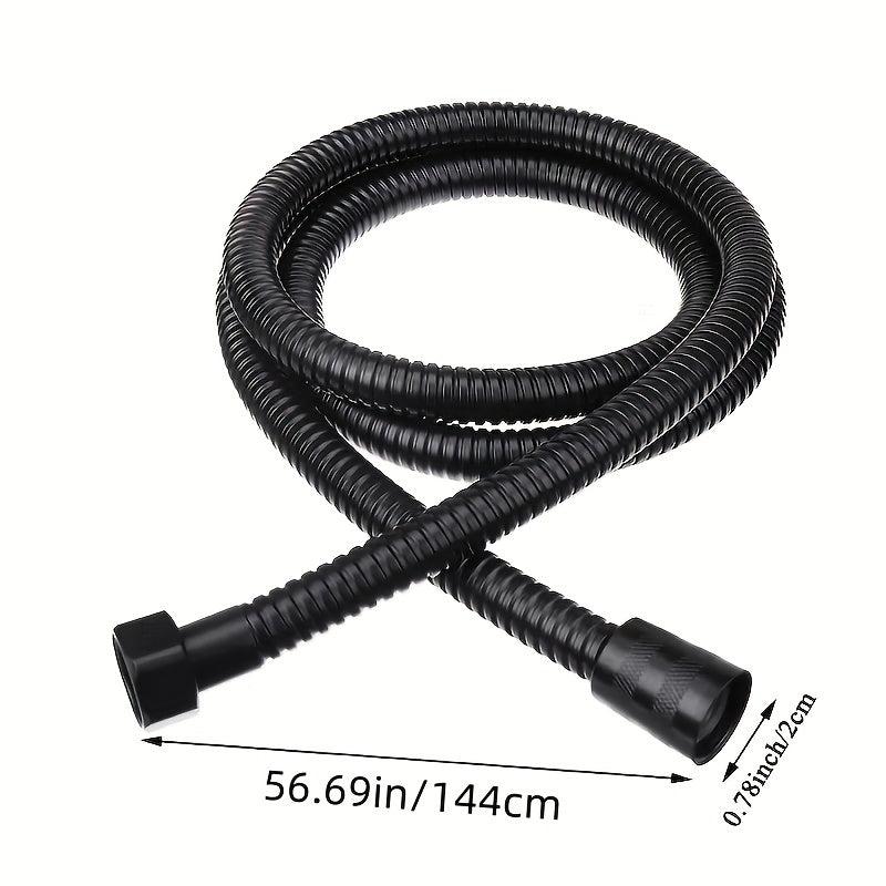 1pc Stainless Steel Shower Head Hose Water Pipe Bathroom Accessories