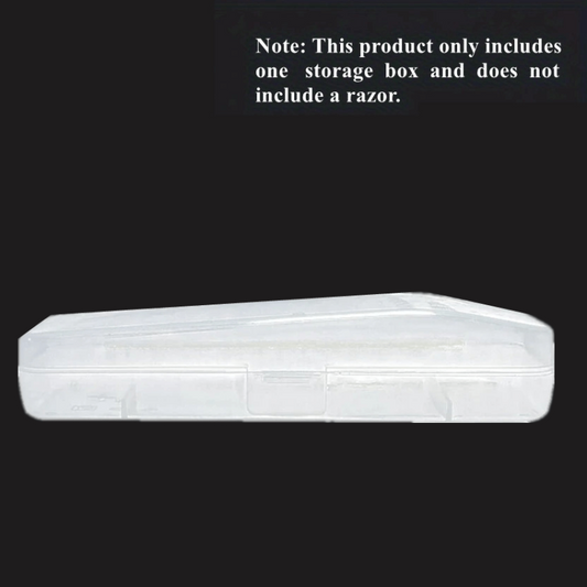 Razor Storage Box Manual Razor Organizer Travel Portable Storage Container
