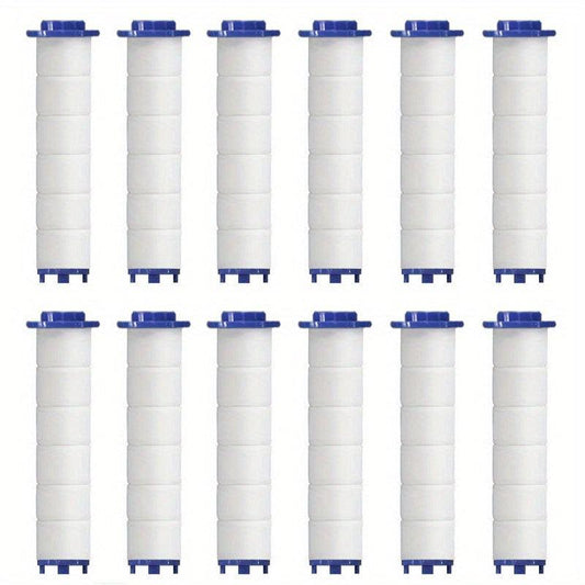 12pcs Hard Water Shower Filter for Handheld Shower Head