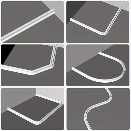 2m Bathroom Water Stop Strip Shower Barrier Essential Accessory