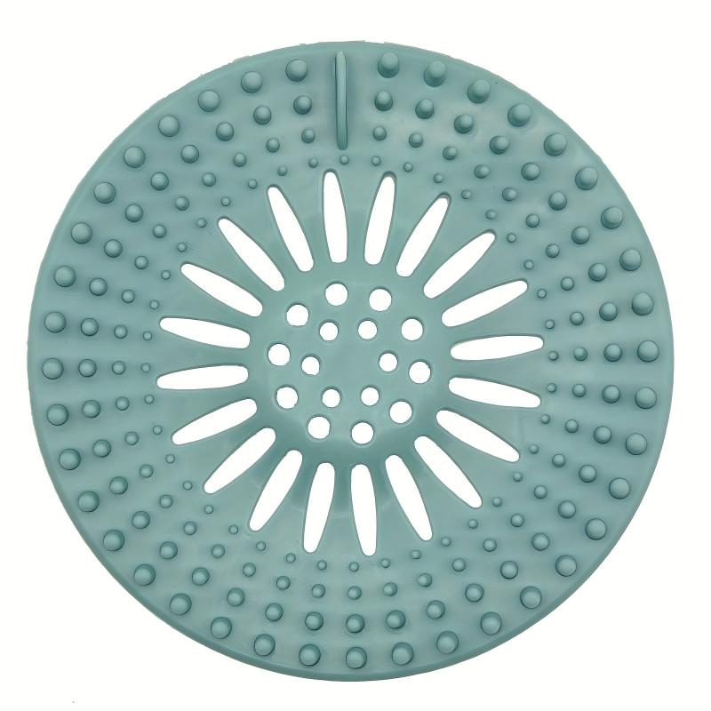Silicone Hair Stopper Drain Cover for Bathroom and Kitchen