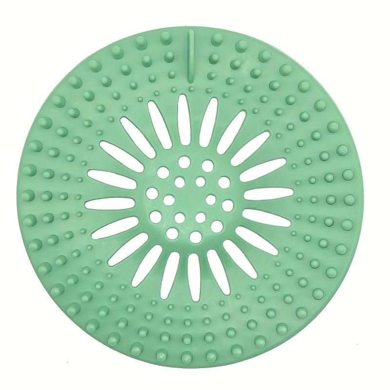 Silicone Hair Stopper Drain Cover for Bathroom and Kitchen