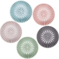 Silicone Hair Stopper Drain Cover for Bathroom and Kitchen