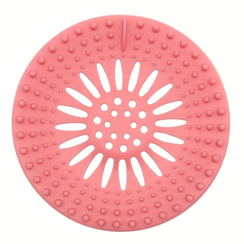 Silicone Hair Stopper Drain Cover for Bathroom and Kitchen