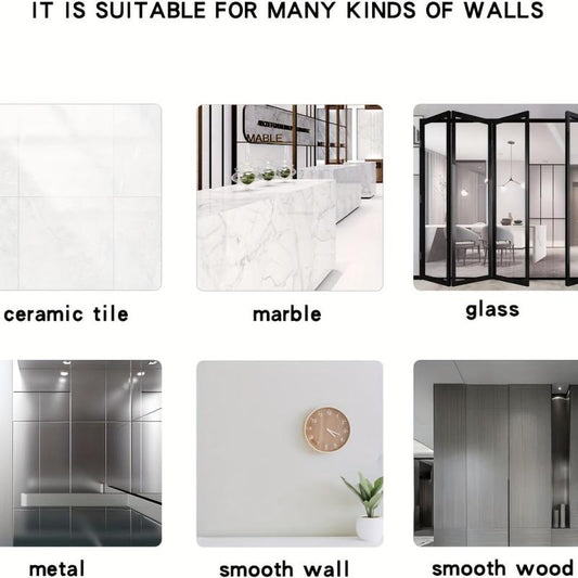 32 Pcs Acrylic Mirror Wall Stickers 360 Round Circle for Home Decor