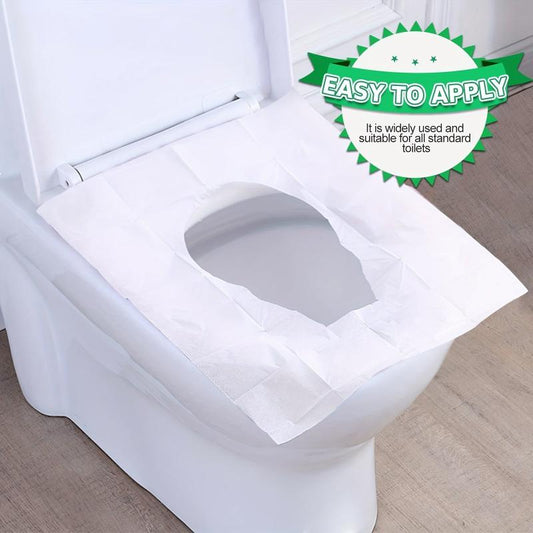 10pcs Disposable Toilet Seat Covers - Travel Flushable Seat Covers