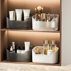 Desktop Cosmetics Storage Box Makeup Brush Organizer Large Capacity