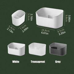 Desktop Cosmetics Storage Box Makeup Brush Organizer Large Capacity