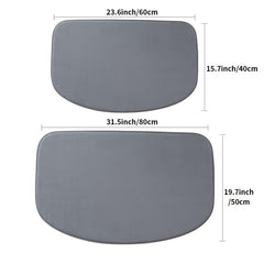 Quick Dry Absorbent Bathroom Rugs Dirt Resistant Mats