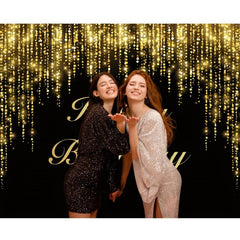 7x5ft Happy Birthday Party Backdrop Banner