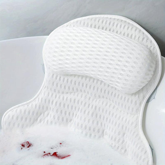 Bath Pillow Spa Pillows Neck Head Back Support Thick Tub Cushions