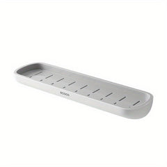 Wall Mounted Bathroom Shelf Punch Storage Rack Shower Caddy
