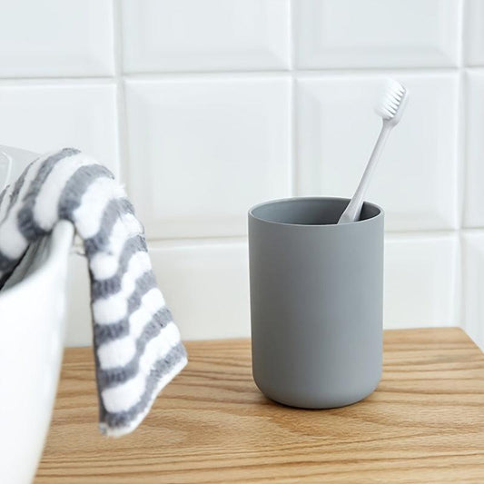 Stylish Couple's Toothbrush Cup for Bathroom Use