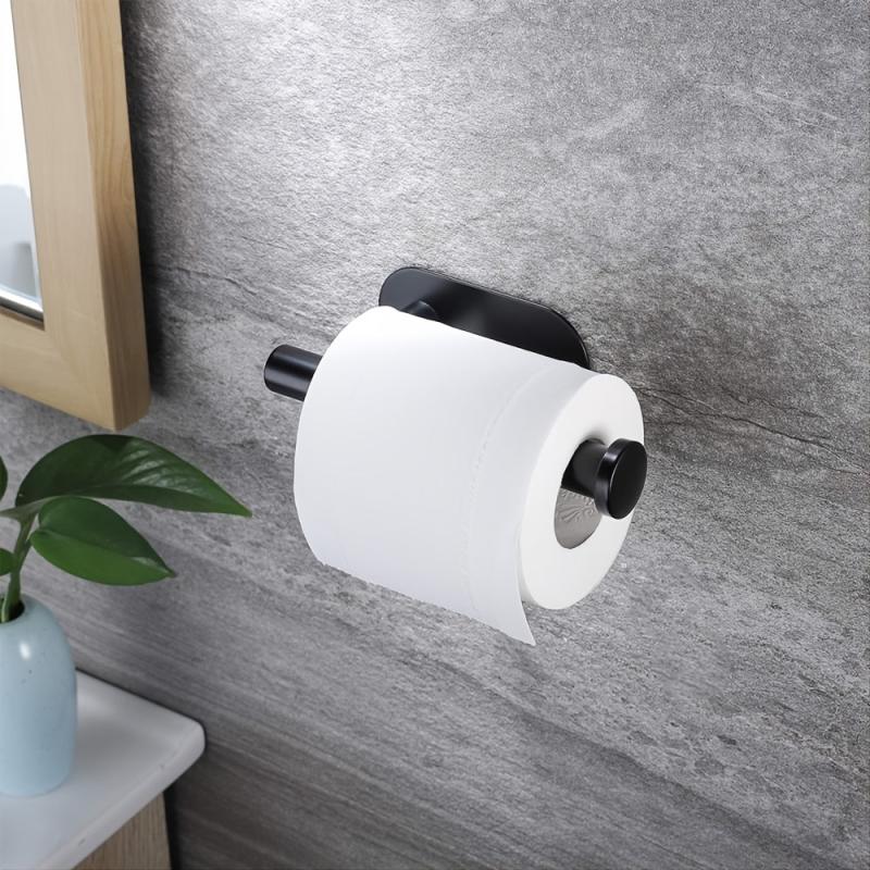 Self Adhesive Toilet Paper Holder 3 Pack SUS 304 Stainless Steel