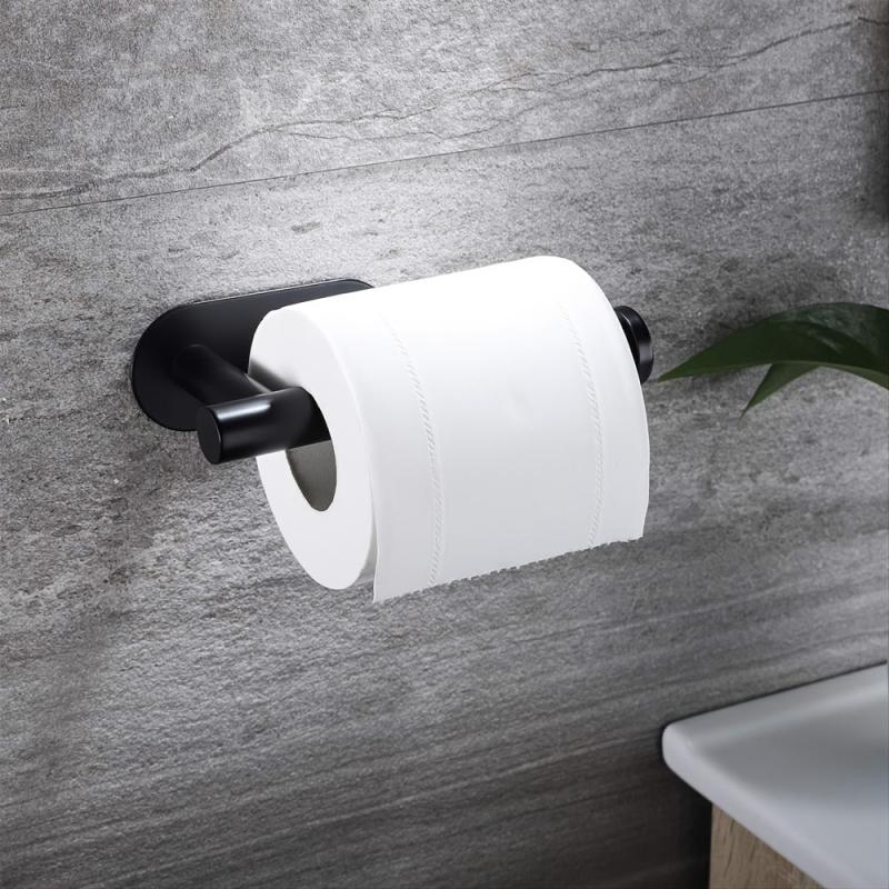 Self Adhesive Toilet Paper Holder 3 Pack SUS 304 Stainless Steel