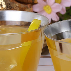 200pcs Golden Plastic Cups for Celebrations