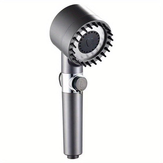 Adjustable Shower Head w/ High Pressure & Body Spray One Button Water Stop