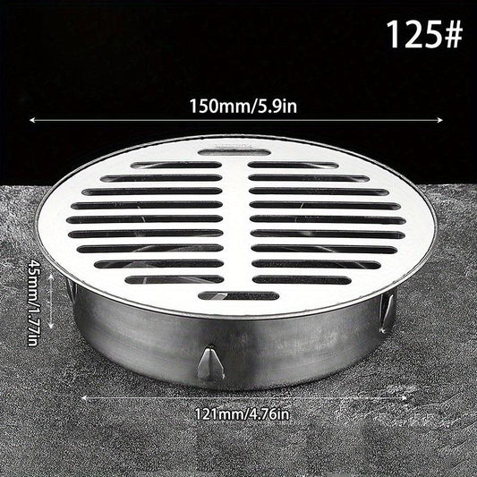 Stainless Steel Floor Drain for Outdoor and Garden Use