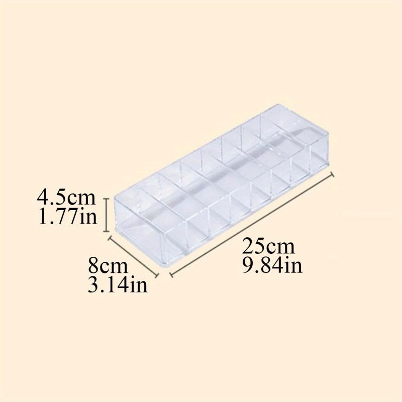 1pc Grid Cosmetic Storage Rack Nail Polish Display Rack