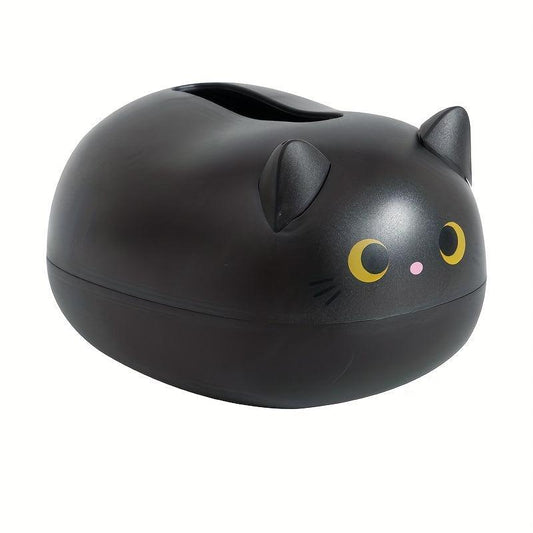 Cat Shaped Tissue Box Multifunctional Storage Case