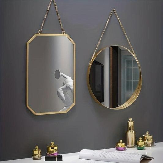 Punch Wall Mounted Dressing Mirror Bathroom Makeup Mirror Square