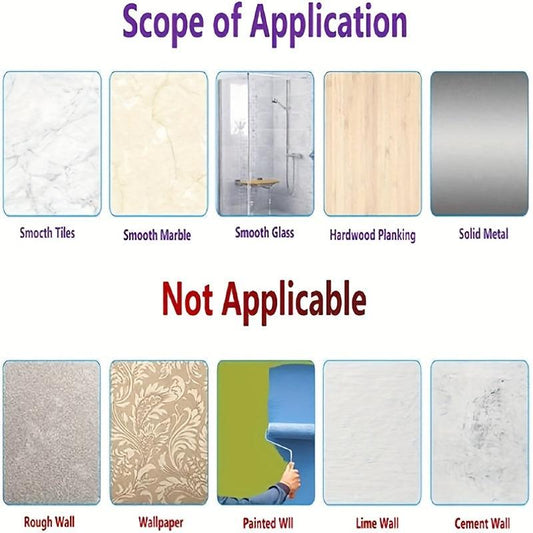 Corner Shower Caddy Wall Mounted Storage Rack Adhesive Hooks Rustproof