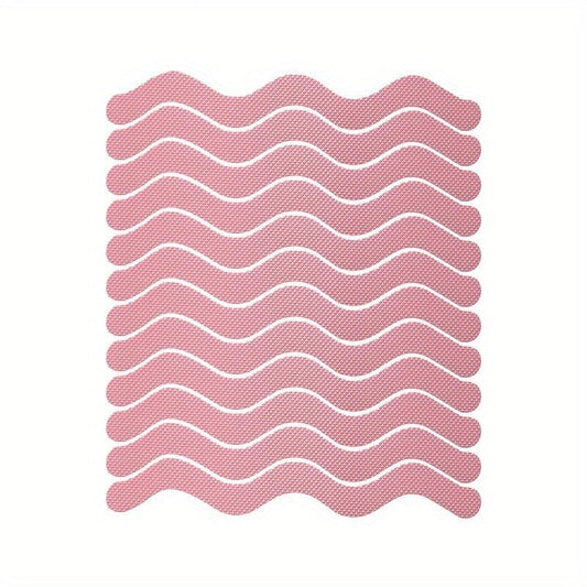 24pcs Wave Shape Anti Slip Stickers for Bathtub Kitchen Stairs