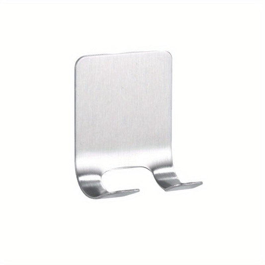 Stainless Steel Razor Rack Phone Bracket Bathroom Hook Manual Razor Storage