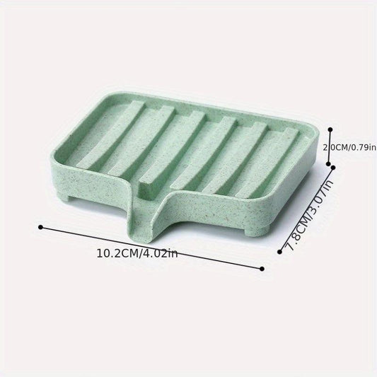 Waterfall Draining Soap Tray for Bathroom and Kitchen