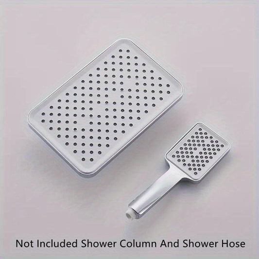 High Pressure Rain Shower Head with Handheld Spray