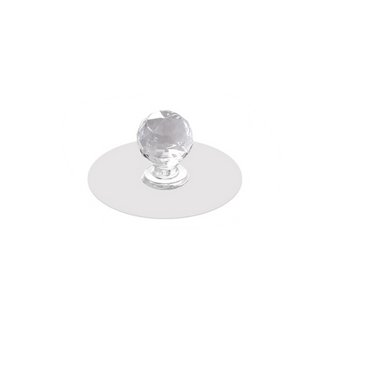 2pcs Invisible Self-adhesive Knobs for Sliding Cabinet & Drawer Doors