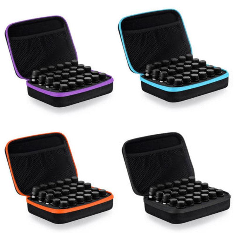 Travel-Friendly Storage Case for 30 Bottles - Nail Polish & Perfume