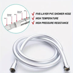 Upgrade Your Shower with 78 74in Anti Leakage Head Shower Hose