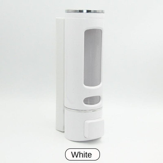 Manual Press Soap Dispenser Wall Mount Hand Sanitizer Shampoo Shower Gel