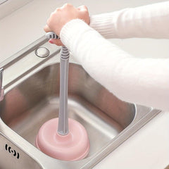 Toilet Plunger High Pressure Thrust Clog Remove Tool