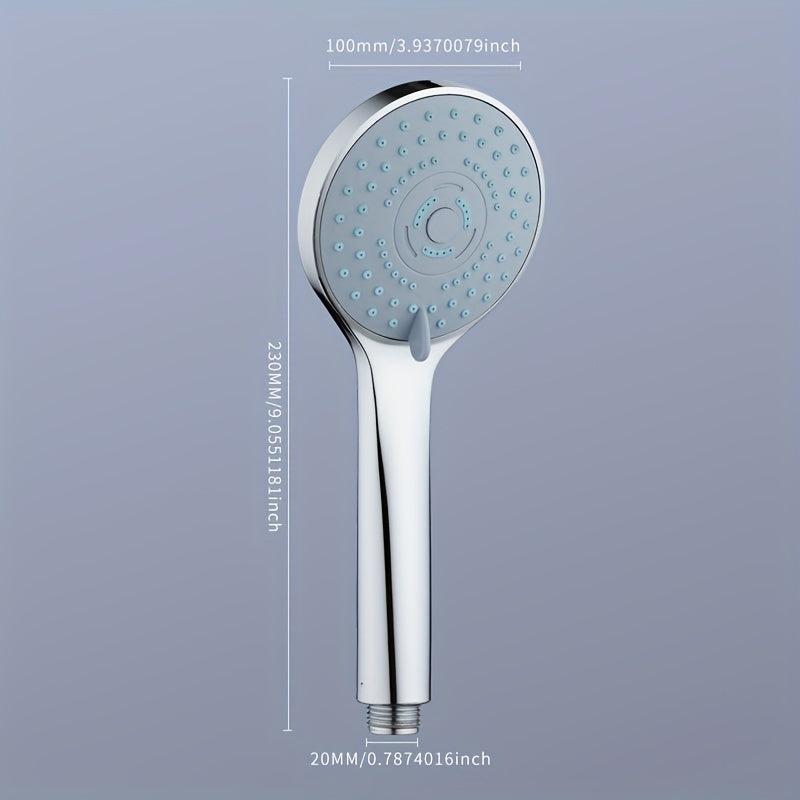 Shower Booster Handheld Shower Head Adjustable Gear Bathroom Accessory