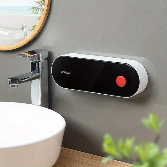 Wall Mounted Soap Dish With Lid Drain Soap Holder, Bathroom Accessories