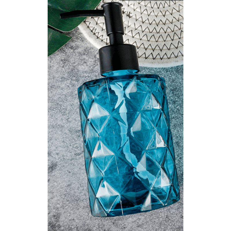 Refillable Glass Hand Sanitizer Bottle with Pump - Eco Friendly