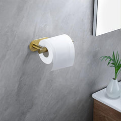 3 Pack Adhesive Toilet Paper Holder Brushed Stainless Steel