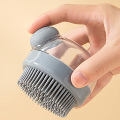 2pcs Multifunctional Bath Brush Liquid Wash Head Bathroom Shower Brush