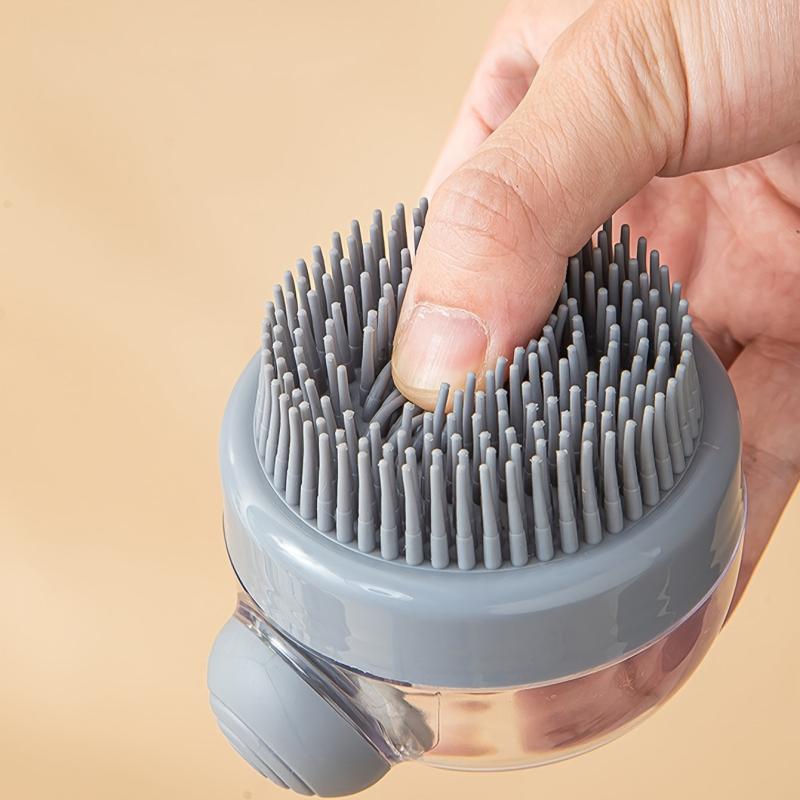 2pcs Multifunctional Bath Brush Liquid Wash Head Bathroom Shower Brush
