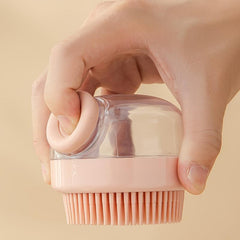 2pcs Multifunctional Bath Brush Liquid Wash Head Bathroom Shower Brush