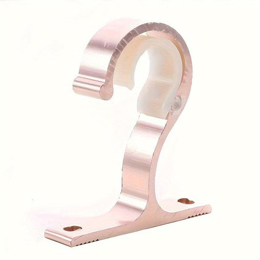 1pc Curtain Rod Holder Heavy Duty Drapery Rod Holders Bathroom Accessories
