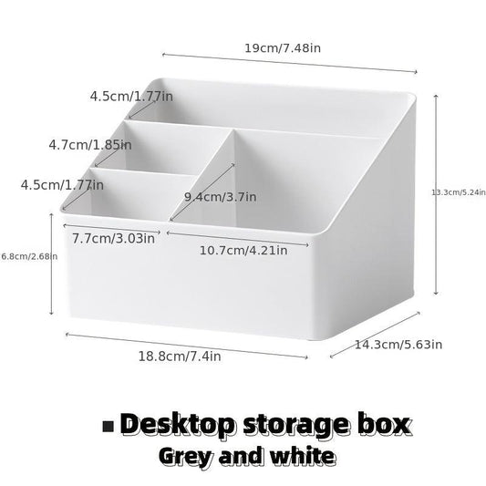 1pc grid Makeup Storage Box for Home and Bathroom Use