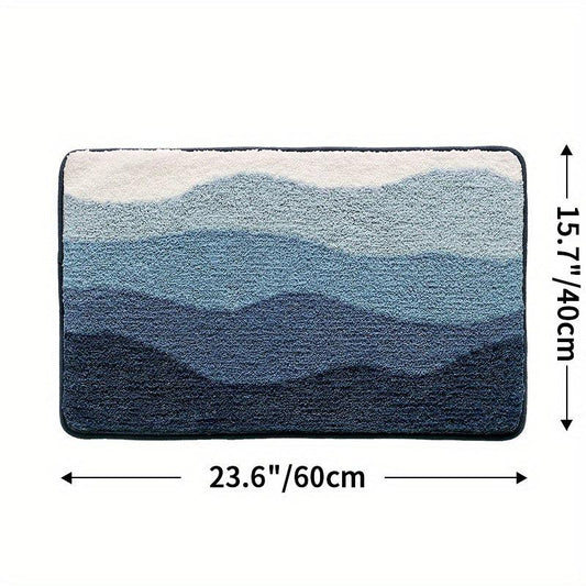 Soft Plush Bath Rug Machine Washable Bath Mat
