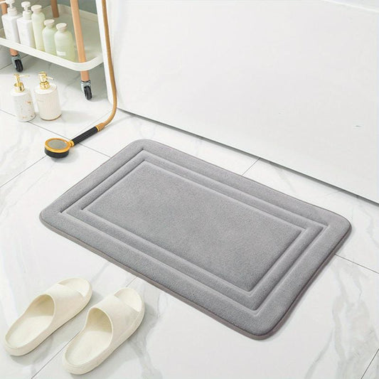 Soft Memory Foam Bath Rug Water Absorption Anti skid Mat