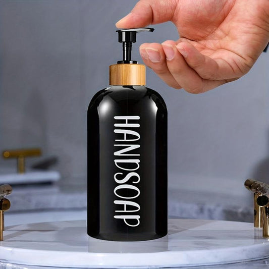 2pcs Large Capacity Soap Dispenser Set 500ml Liquid Plastic Dispenser